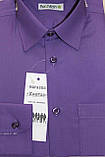 Фіолетова шкільна сорочка, фото 3