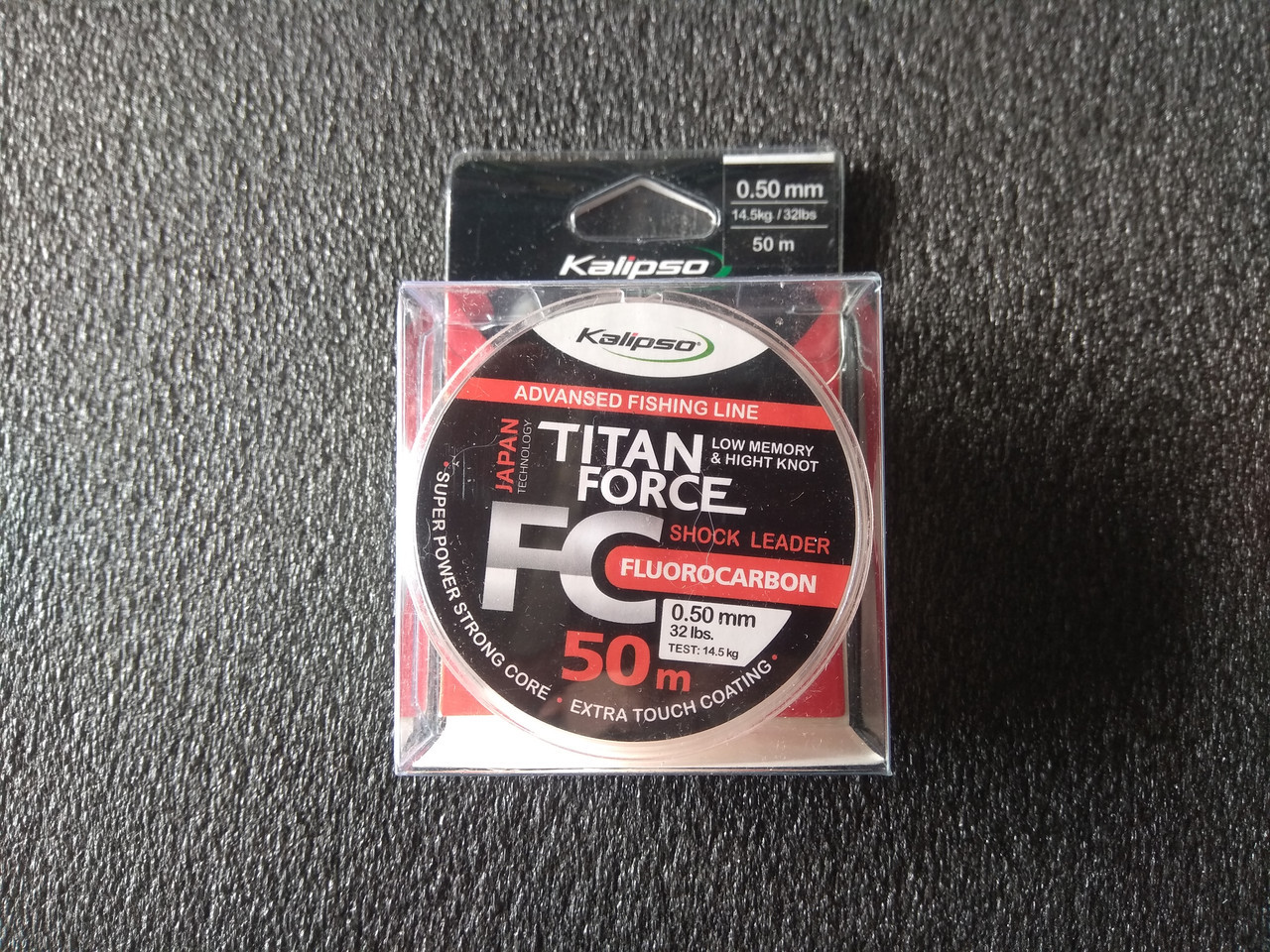 Флюорокарбон Kalipso Titan Force FC Leader 50 м 0.35 мм, фото 1