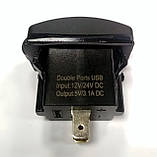Автомобільний зарядний пристрій USB, вбудований модуль із подвійним USB 5 V 3.1 A, фото 7