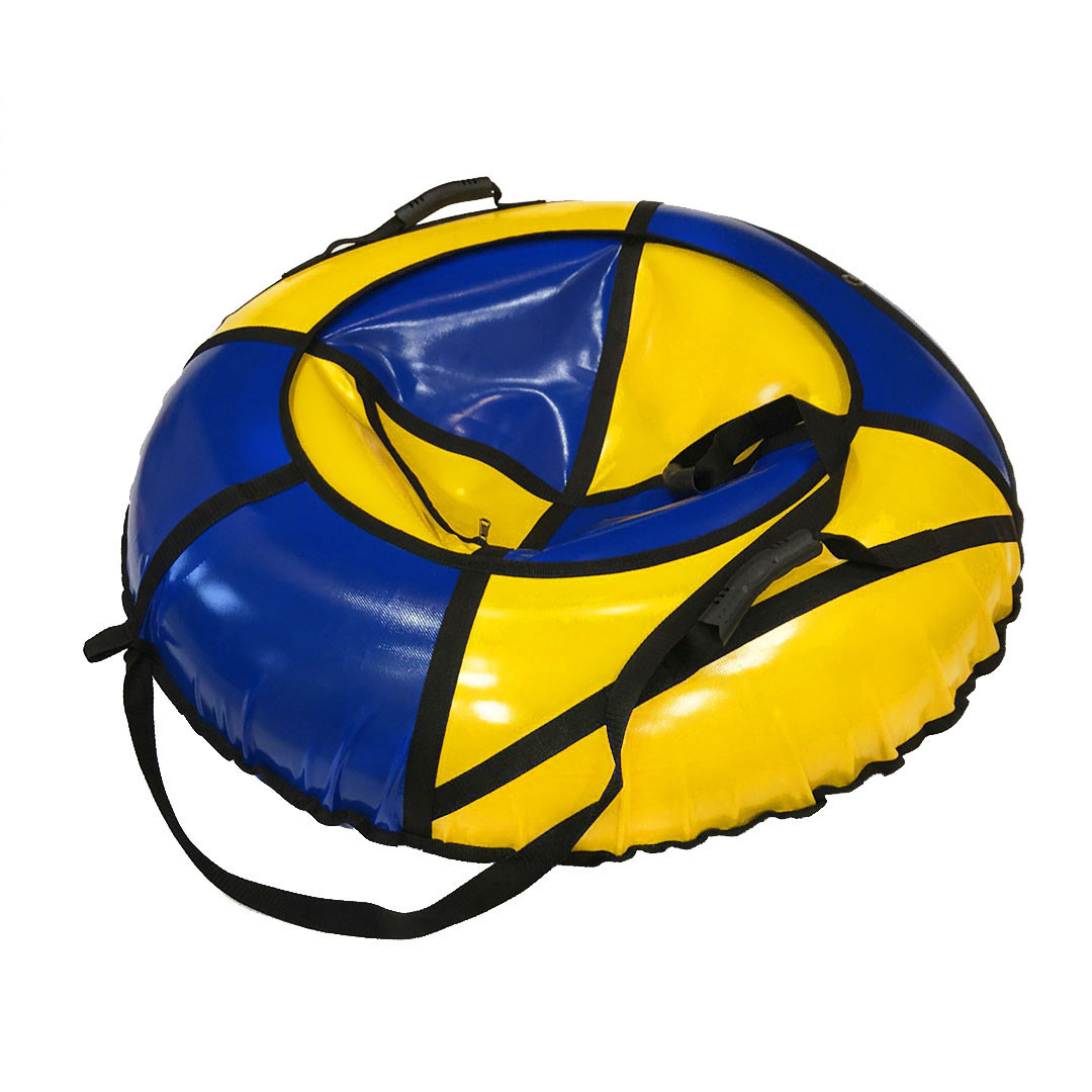 Тюбінг ПВХ з камерою (санки-ватрушка) надувні діаметр 80 см, фото 1