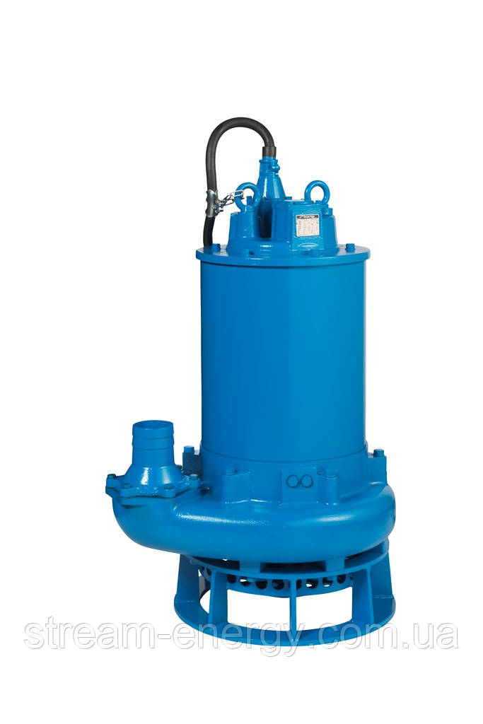 Шламовый насос Tsurumi Pump GPN422 з агітатором (до 222м3/год, напір до 34м, частки до 30мм), фото 1