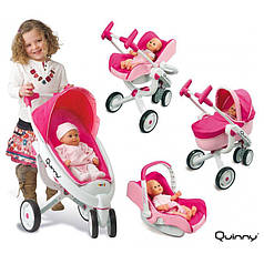 Коляска-трансформер для ляльки 4в1 Maxi Cosi Quinny Smoby 550389