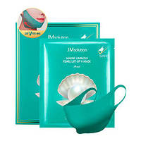 Універсальна ліфтинг-маска для обличчя JM Solution Marine Luminous Pearl Lift-up V Mask Pearl 1 шт.