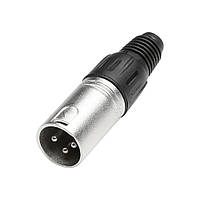 Разъём штекер XLR 3 pin Canon Male (папа)