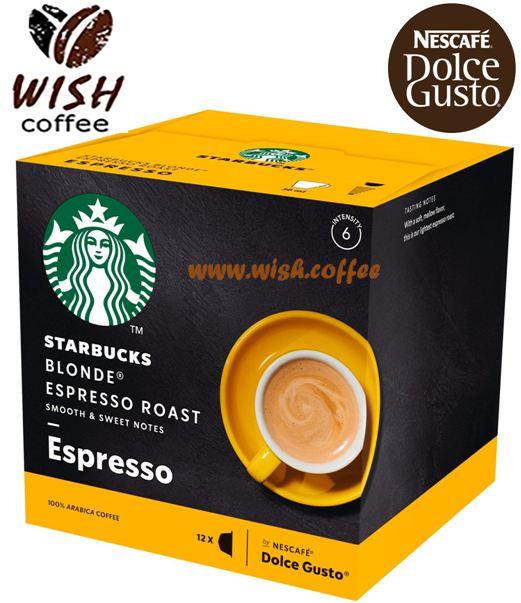 ПОШТУЧНО 12 порций! Dolce Gusto Starbucks Blonde Espresso Roast