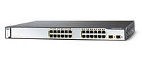 Коммутатор Cisco Catalyst 3750 24 10/100 PoE + 2 SFP + IPB Image (WS-C3750-24PS-S)