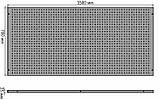 Панель перфорована для інструменту 1500 х 700 х 25, фото 2