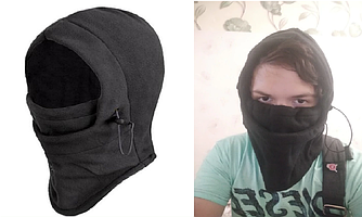 Утеплена маска для обличчя (для вело, мото та піших прогулянок)