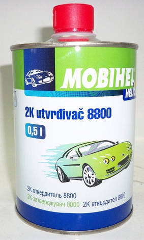 Автомобільний акриловий Лак Mobihel MS anti scratch 2+1 0,5 л + затверджувач 8800 0,25 л, фото 4