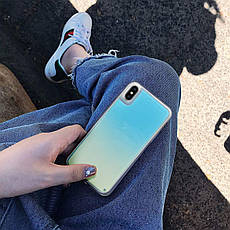 Чохол Neon Sand для Samsung S10+ Plus Blue Yellow, фото 5