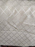 Меблева тканина шеніл Туреччина ширина 150 см колір кремовий