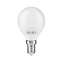 Светодиодная LED лампа Sivio G45 8W E14 8Вт Е14 4100К