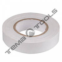 Ізоляційна стрічка (ізолента ПВХ) 10 м біла RUGBY PVC