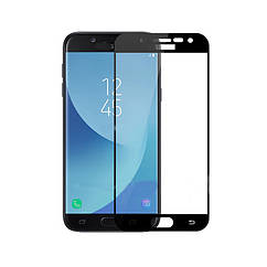 Захисне скло Full Cover Glass для Samsung Galaxy J5-2017 (J530) Чорний