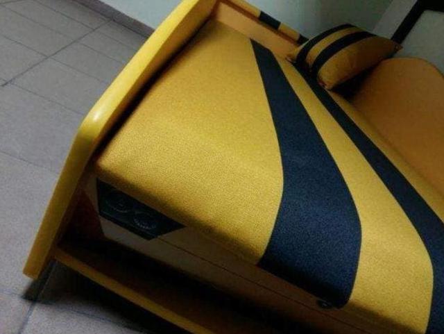 Ліжко дитяче машина серії Elit Е-3 Lamborghini yellow (Фото 4)