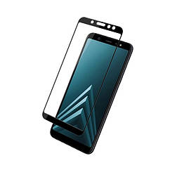 Захисне скло Full Cover Glass для Samsung Galaxy A6-2018 (a600) Чорний