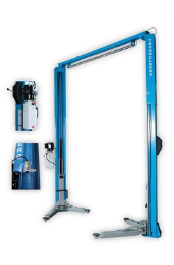 Підйомник двостійковий асиметричний TST 45ASH (4.5 т), фото 1