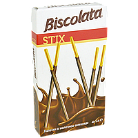 Соломка Biscolata Stix Milky в молочном шоколаде 40 г