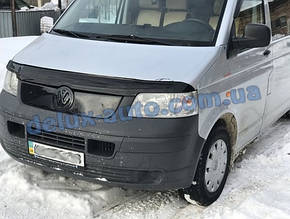 Зимова матова з утепленням накладка на решітку на Volkswagen T5 Transporter 2003-2010 рр.