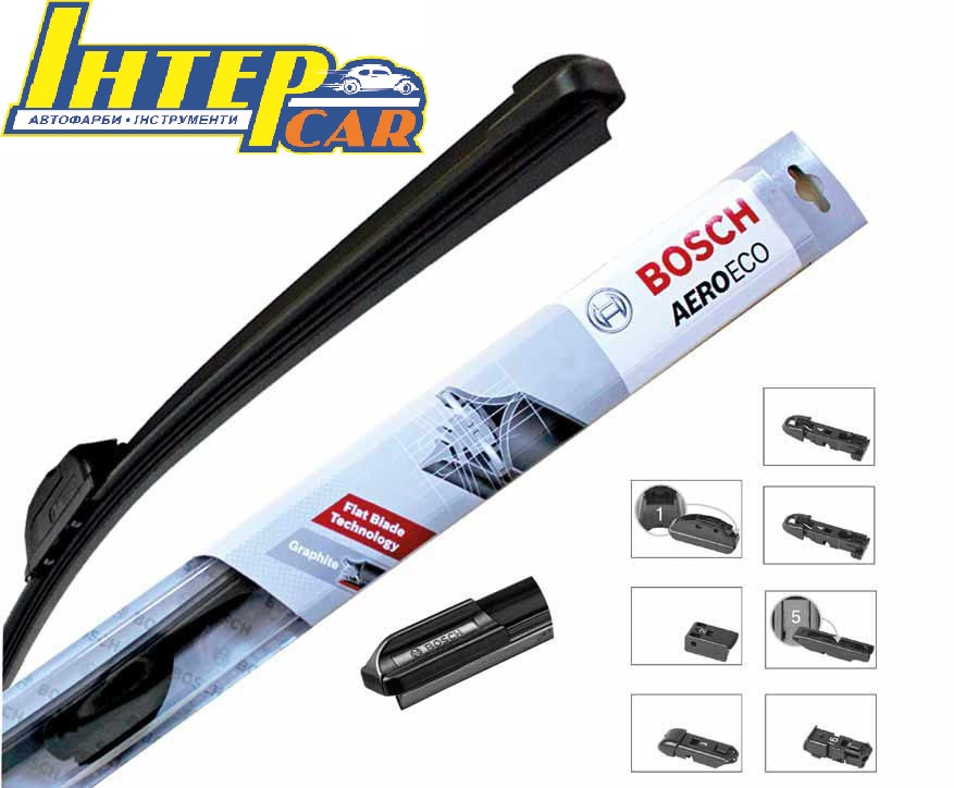 Щітка склоочисника безкаркасні Bosch AeroEco 400мм