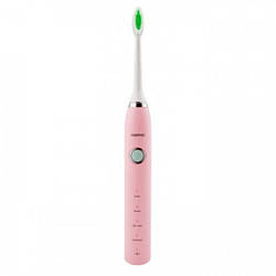 Електрична зубна щітка Gemei GM 906 на акумуляторі, рожева