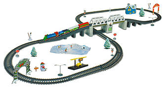 Дитяча залізниця BSQ Christmas train 21812 42 елемента Новорічний експрес