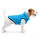 Куртка Airy Vest Uni M 43 жилет чорно-блакитний одяг для собак, фото 5