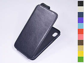 Відкидний чохол з натуральної шкіри для Apple iPhone XS