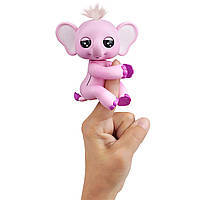 Оригінальна інтерактивна фігурка слоненя Ніна Фингерлингс WowWee Fingerlings Baby Elephant - Nina 3597