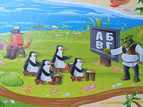 Дитячий килимок «Мадагаскар» 2000×1200×8 мм, теплоізоляційний, для гри та відпочинку, фото 5