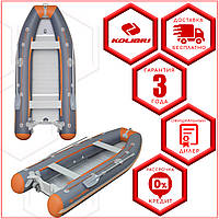 Моторная надувная лодка Kolibri КМ-360DSL с фанерным пайолом
