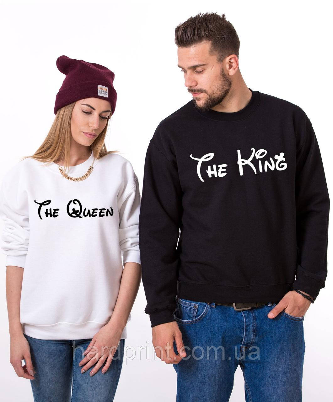 Парні свитшоты. Реглани. Парні свитшоты. Толстовки для закоханих. King and Queen