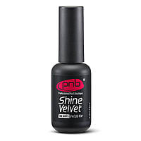 Матовый бархатный топ без липкого слоя PNB Shine Velvet с шиммером ,8 мл