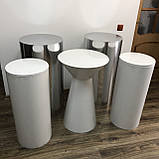 Комплект тубусів циліндрів та столика з пластику Manific Decor, фото 2