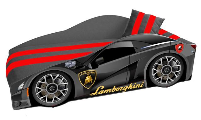 Ліжко дитяче машина серії Elit Е-3 Lamborghini gray