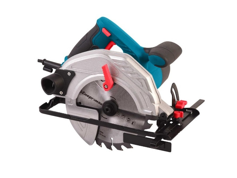 Дискова пила циркулярна Енергомаш 185 мм, 1800 Вт, проф. серія ЦП-50185 П, фото 1