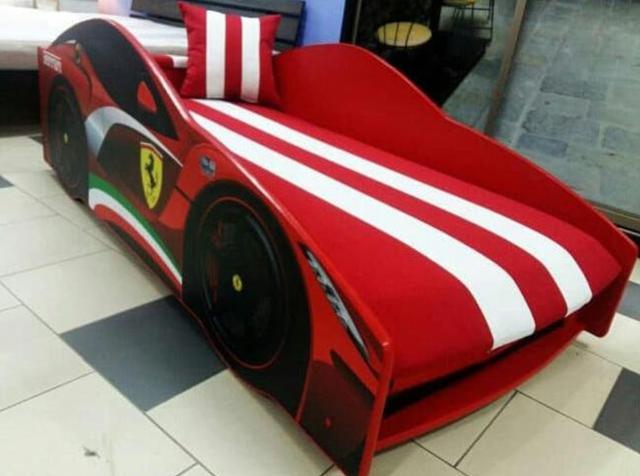Ліжко дитяче машина серії Elit Е-2 Ferrari red (Фото 4)