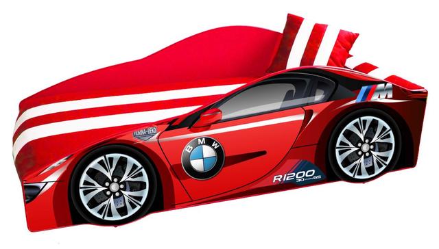 Ліжко дитяче машина серії Elit Е-1 BMW red