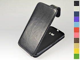 Відкидний чохол з натуральної шкіри для HTC 10 (One M10)