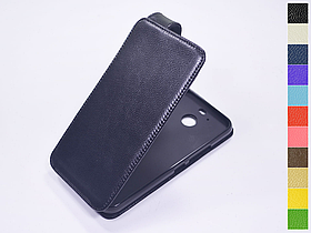 Відкидний чохол з натуральної шкіри для HTC 10 Evo / Bolt