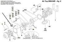 Прокладка вентилятора автономного отопителя Webasto Airtop2000 прокладка компрессора AT2000 1303517 82302A