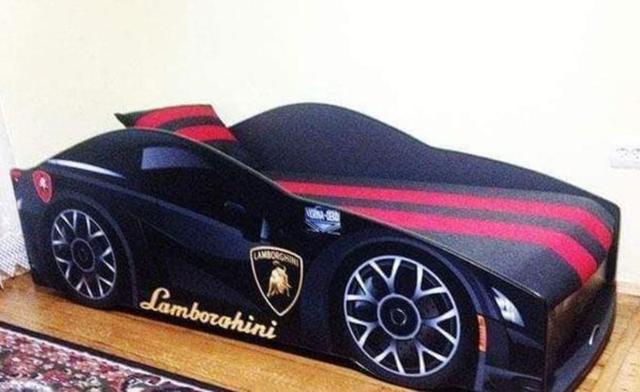 Ліжко дитяче машина серії Elit Е-3 Lamborghini gray (Фото 3)