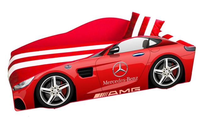 Ліжко дитяче машина серії Elit Е-4 Mercedes red
