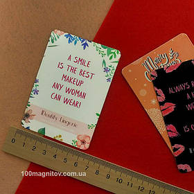 Виниловые магниты. Размер 95х65 мм 2