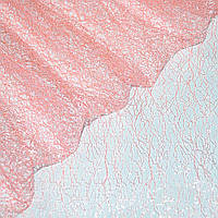 Гипюр-паутинка розово-персиковая ш.150 (11124.005)