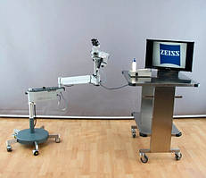 Цифровий видеокольпоскоп бінокулярний з відеосистемою Zeiss OPMI 1-FC Colposcope with Sony Video (Used)