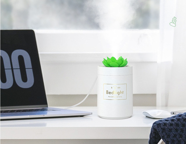 Зволожувач повітря 330 мл Bedlight з підсвічуванням. Ультразвуковий зволожувач повітря Кактус локальний Зволожувач повітря 330 мл Bedlight з підсвічуванням. Ультразвуковий зволожувач повітря Кактус локальний