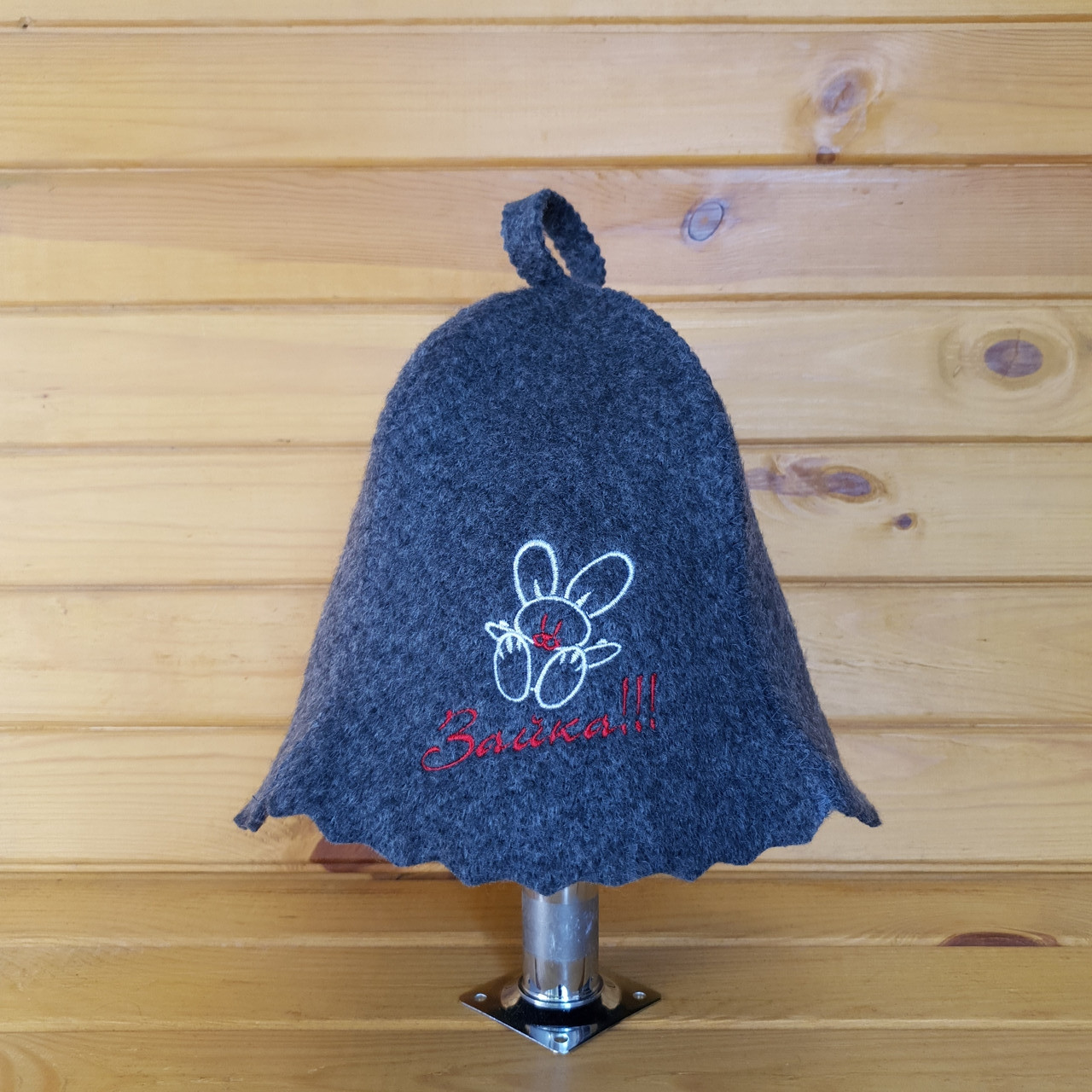 Шапка в сауну G "Зайчик" сіра