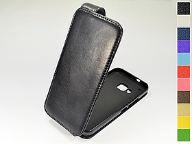 Відкидний чохол з натуральної шкіри для HTC One M9