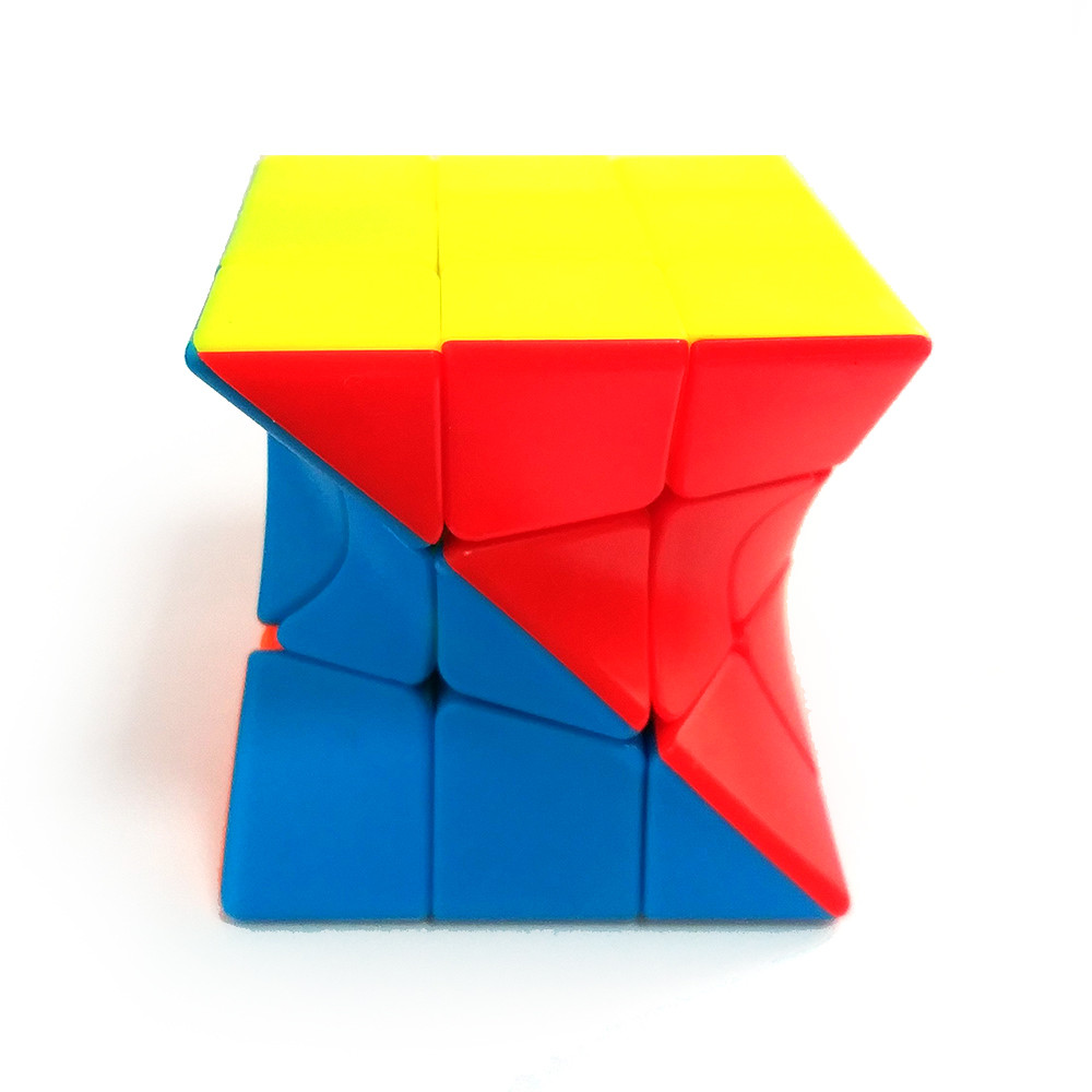 Скручений кубик Рубіка 3x3 Ju Xing Кольоровий